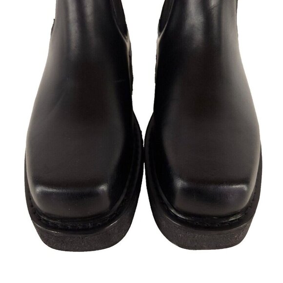 Eytys Ortega Leather Chelsea Boots 36 US 5.5 Womens Black - Picture 4 of 13